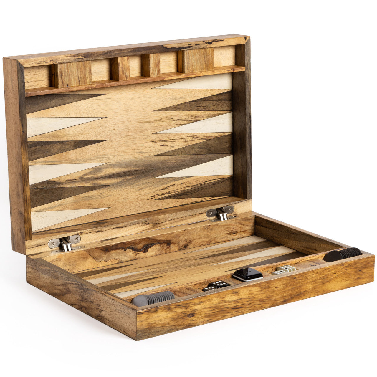 Spalted White Backgammon