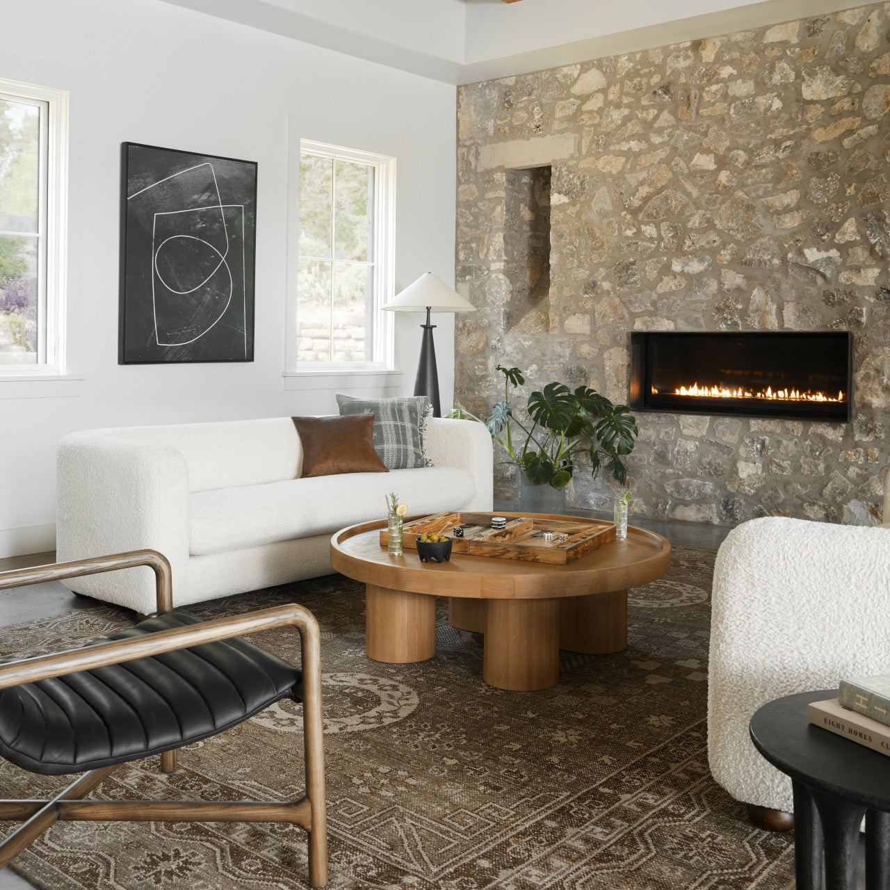 Spalted White Backgammon