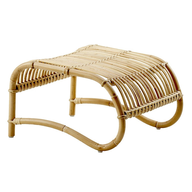 Viggo Boesen Teddy Rattan Footstool