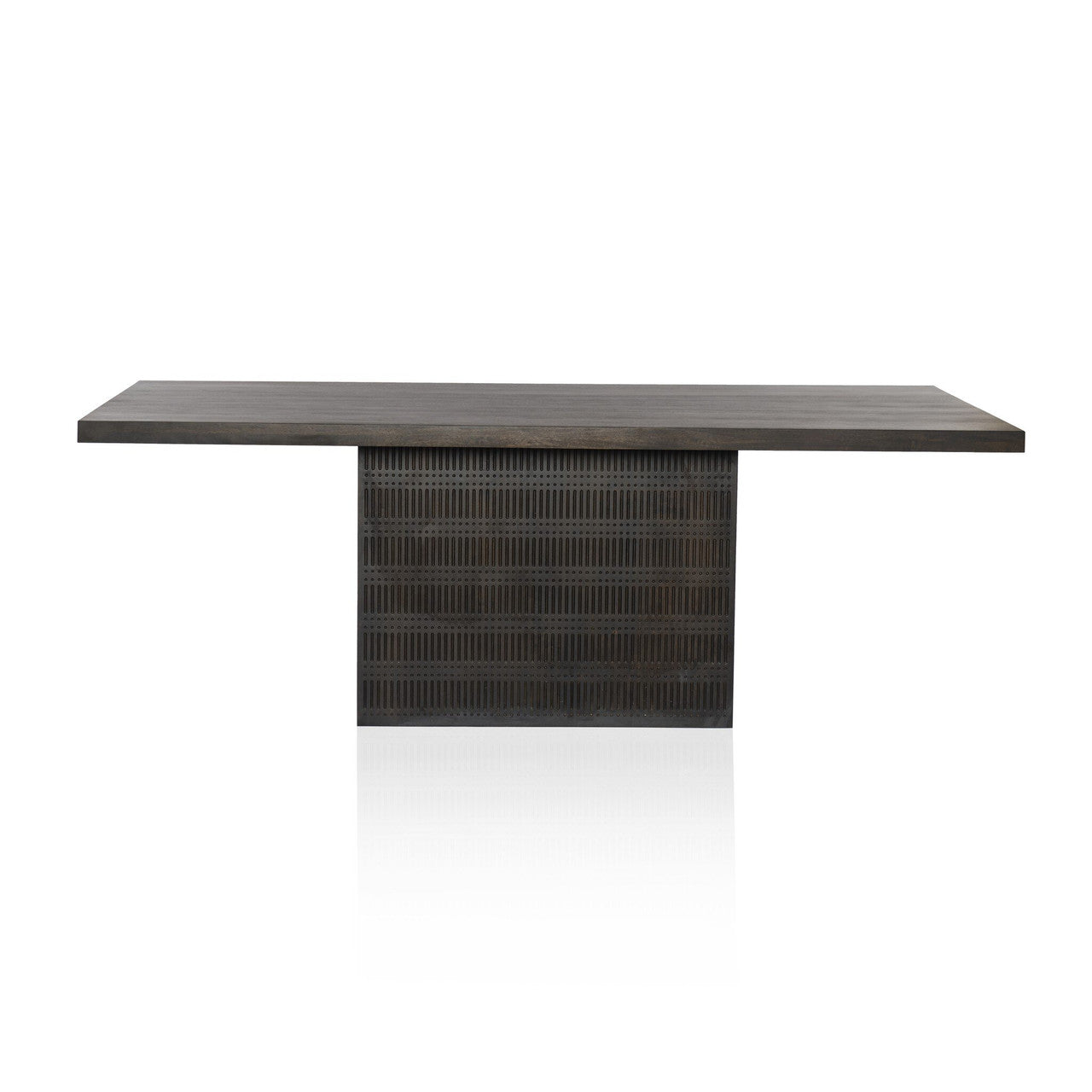 Kelby Dining Table 84" - Vintage Brown