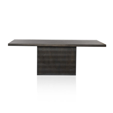 Kelby Dining Table 84" - Vintage Brown