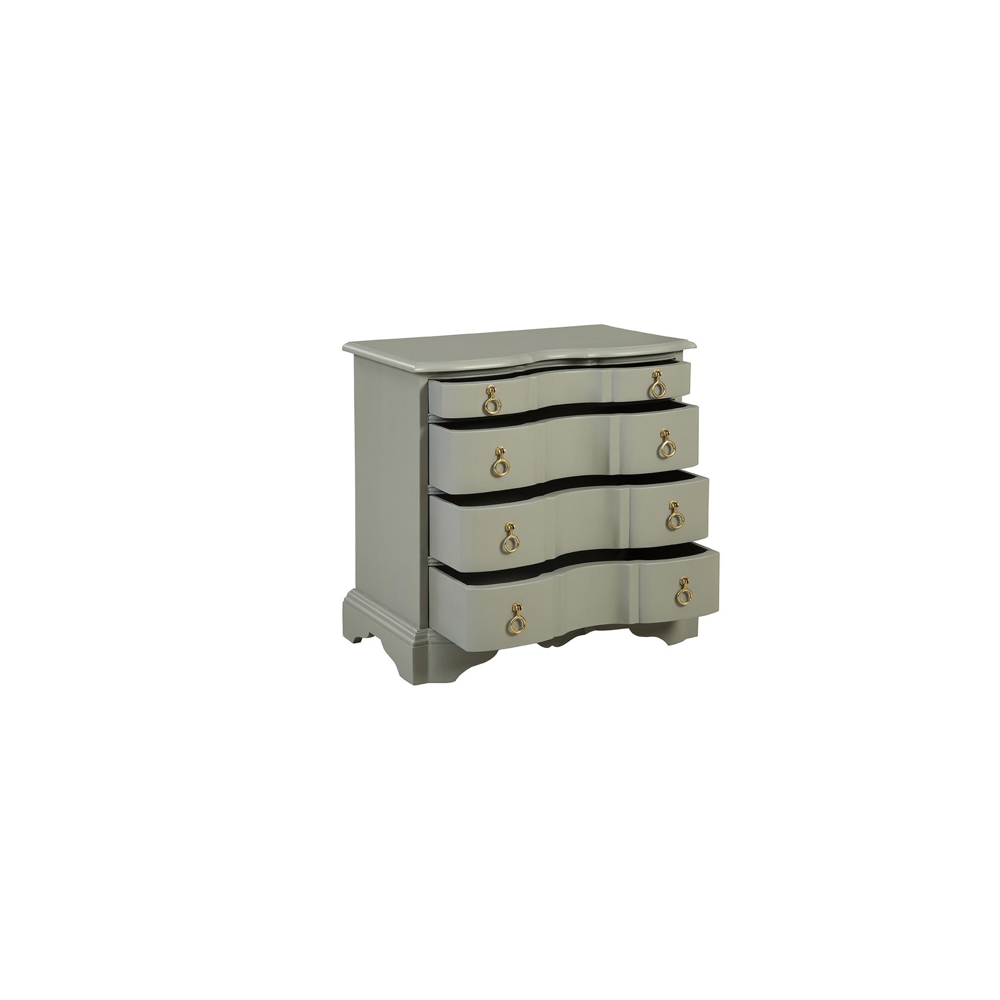 Gray Zepoli Chest - 30' detail view by Furniture Classics at ZIN Home