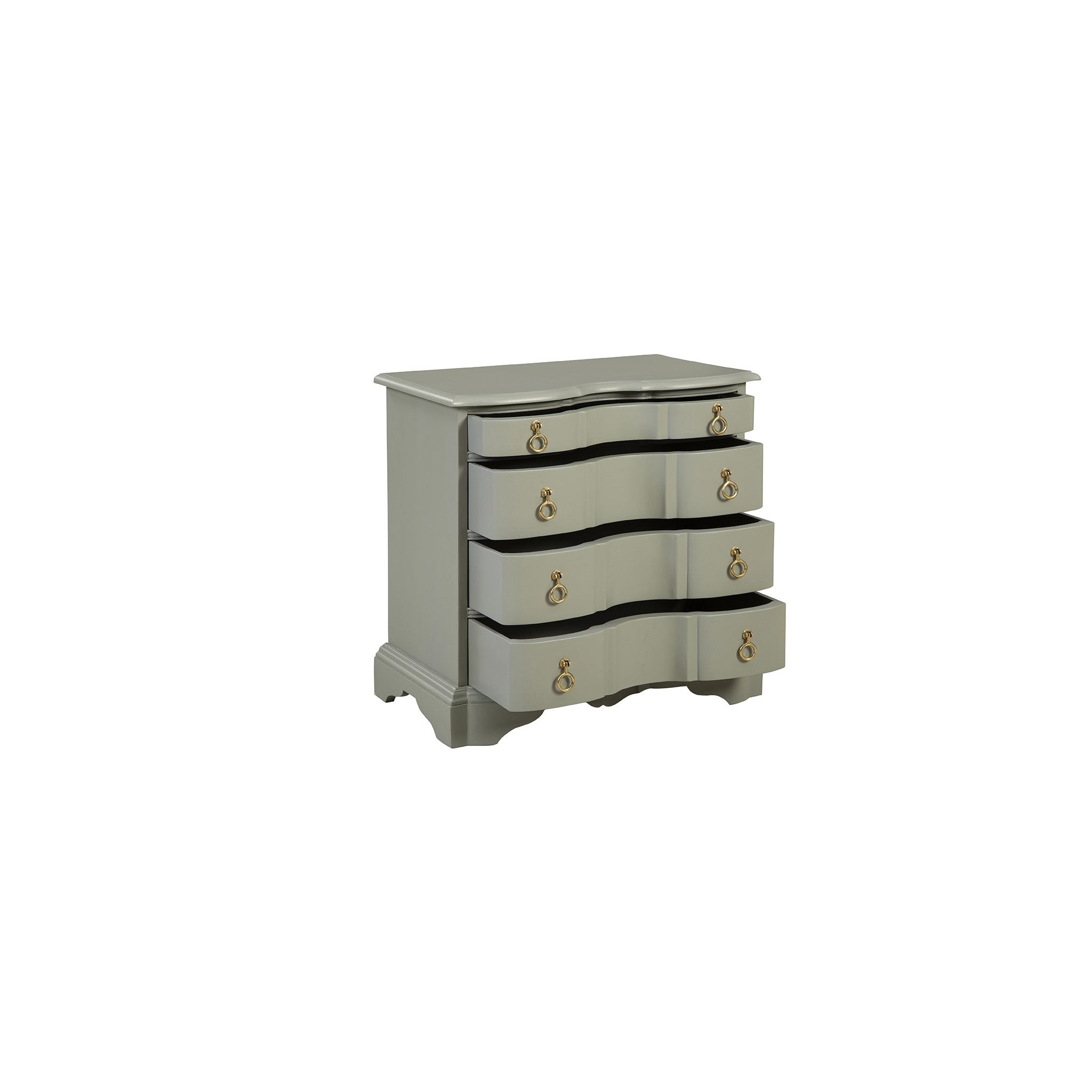 Gray Zepoli Chest - 30' detail view by Furniture Classics at ZIN Home