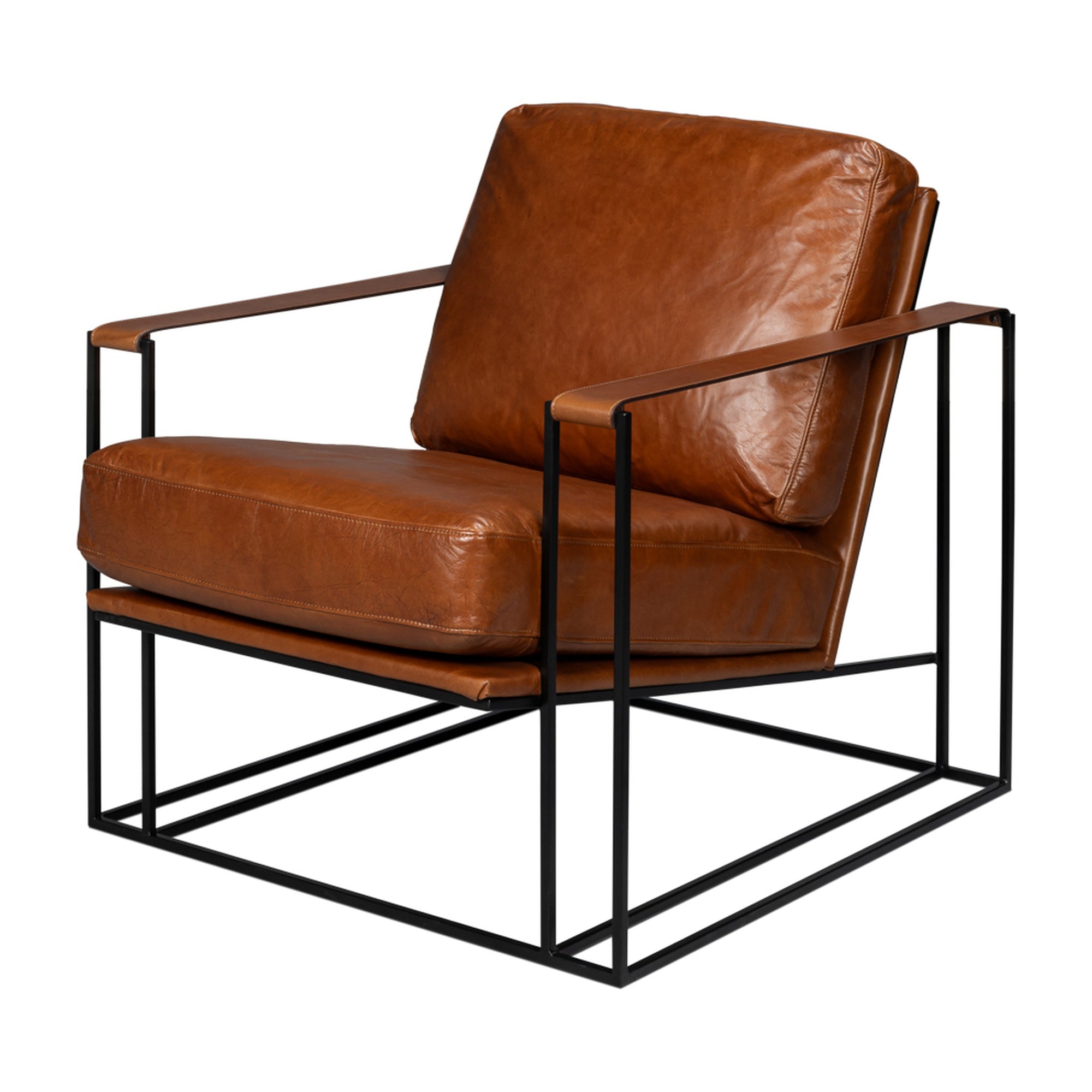 Oryan Chair, Havana Brown by Sarreid Ltd