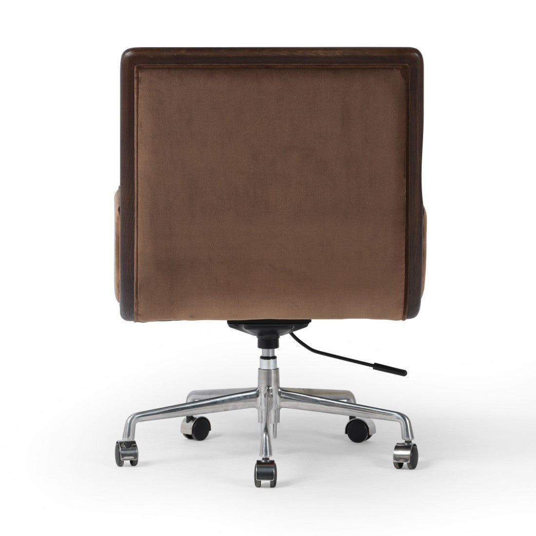 Samford Coco Brown Upholstered Office Desk Chair