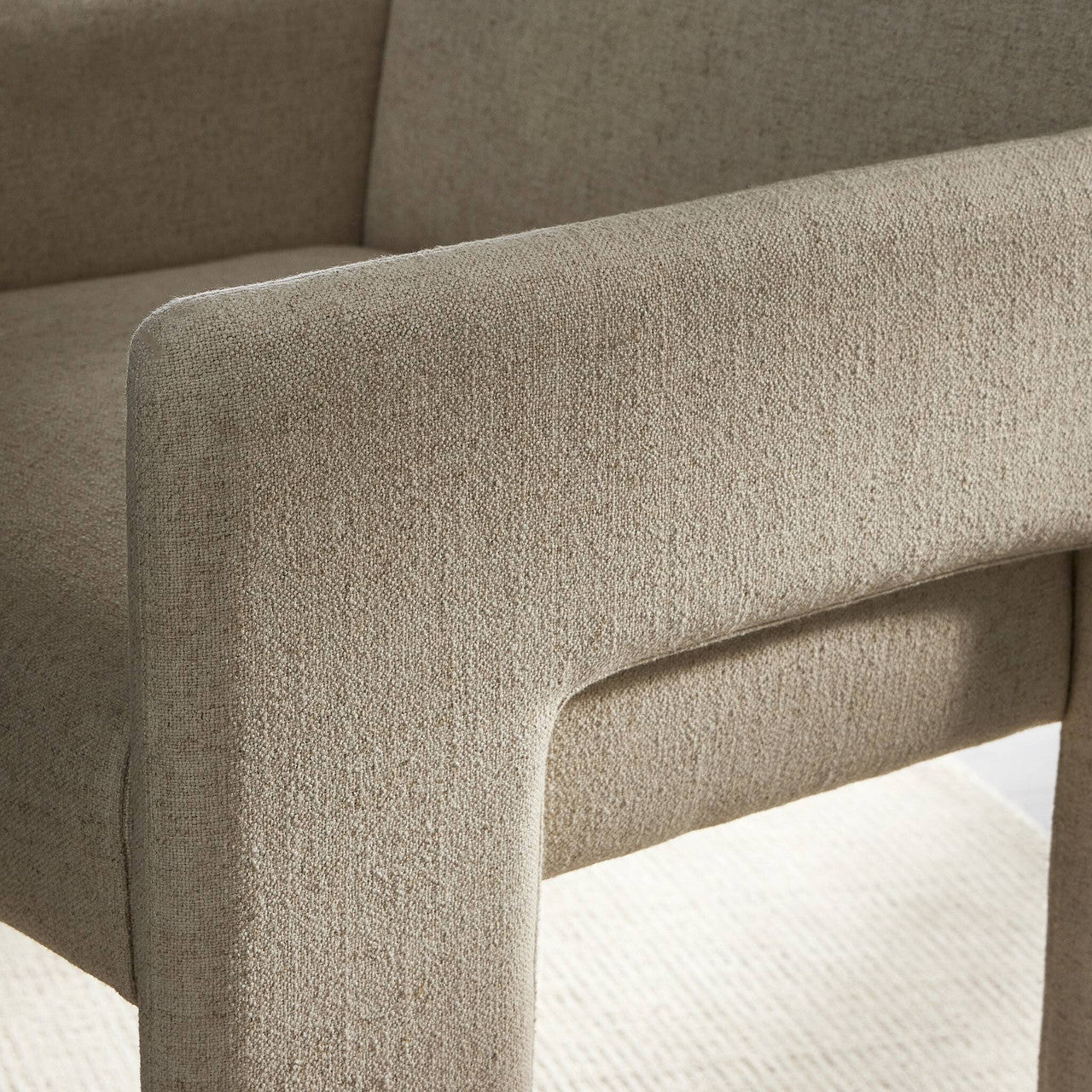 Amur Dining Armchair 23.25" - Antwerp Natural