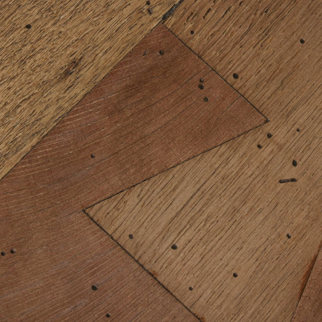 Abaso Rustic Oak 40" Square Coffee Table