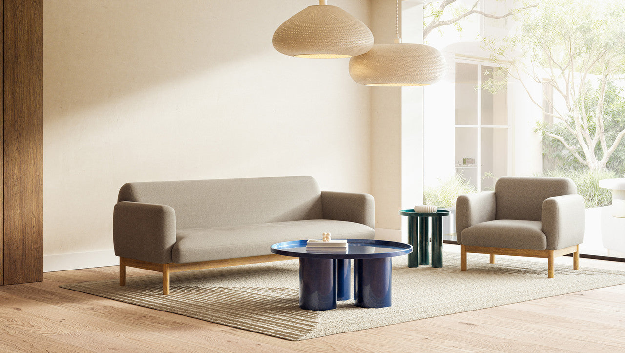 Metro - Tulum Accent Chair - Light Gray