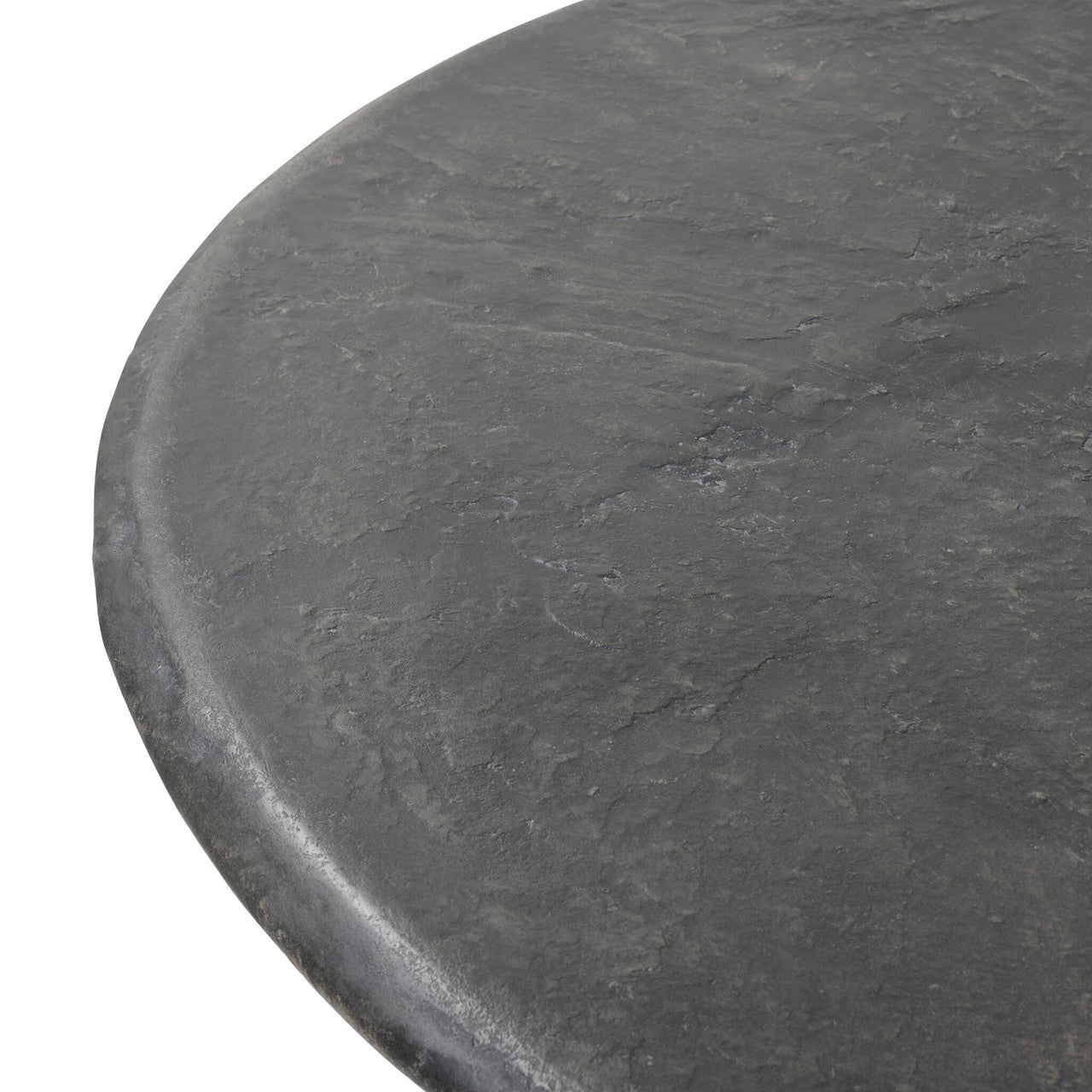Bonnie Dining Table 48.5" - Textured Black Concrete