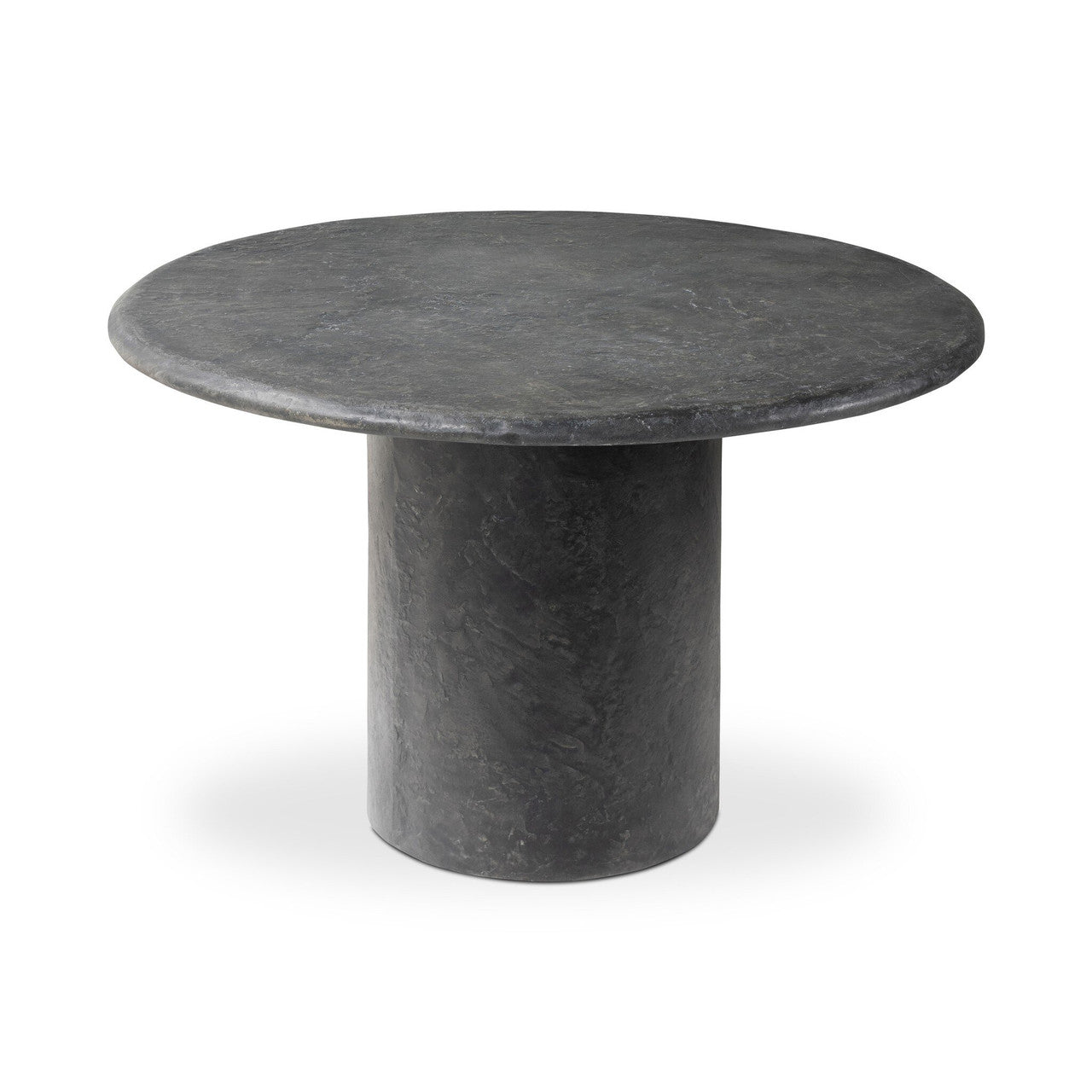Bonnie Dining Table 48.5" - Textured Black Concrete