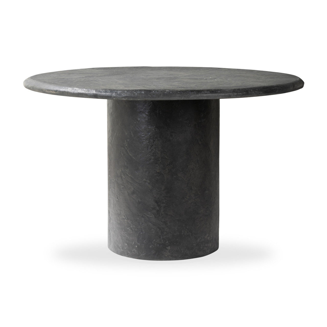 Bonnie Dining Table 48.5" - Textured Black Concrete