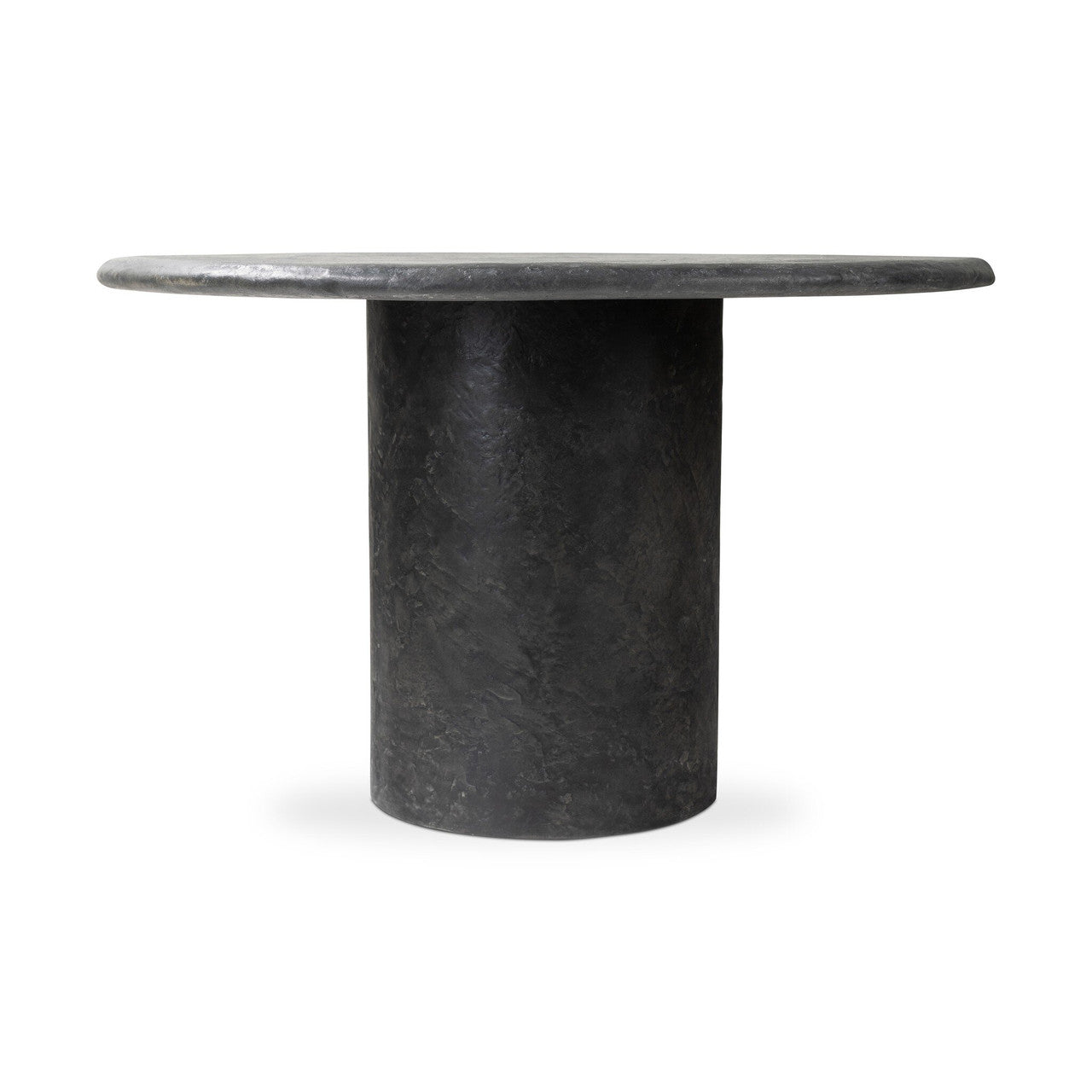 Bonnie Dining Table 48.5" - Textured Black Concrete