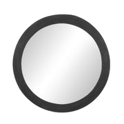 Grazia Wall Mirror - Black Plaster Iron