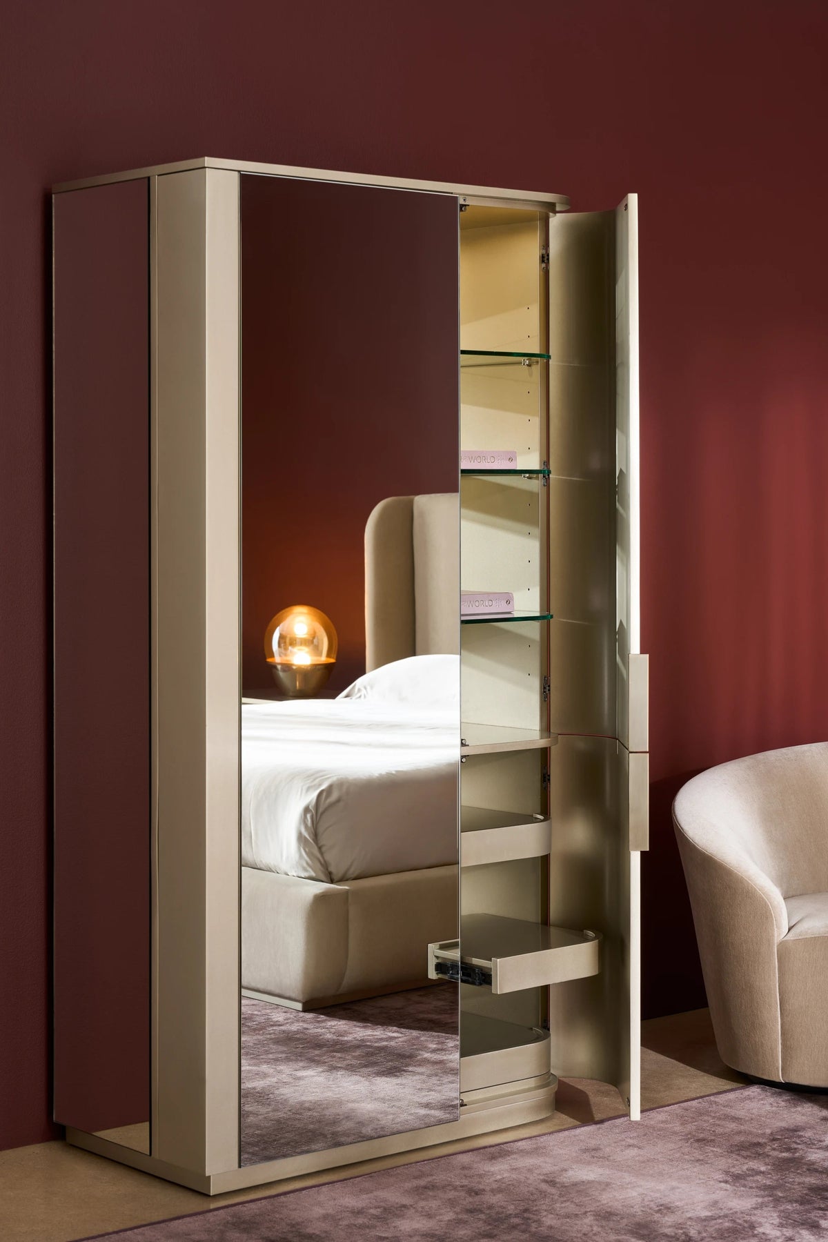 Oblique Armoire 42.25" by Caracole - view 2