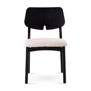 Beth Dining Chair Ebano, Medley Ivory by Urbia - product view