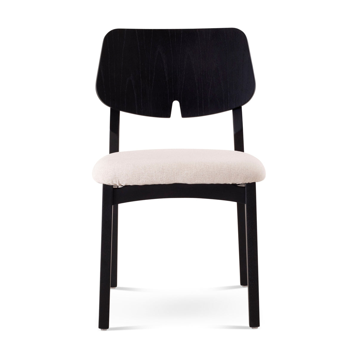 Beth Dining Chair Ebano, Medley Ivory by Urbia - product view