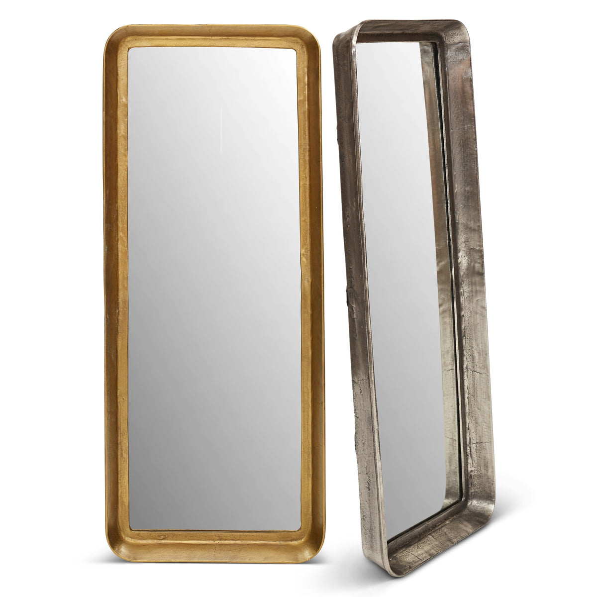 Elements Vinod Wall Mirror - Antique Brass by Urbia - detail 5