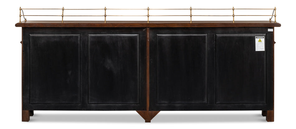 Covent Gardens Sideboard, Cognac by Sarreid Ltd - view 8