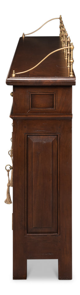 Covent Gardens Sideboard, Cognac by Sarreid Ltd - view 9