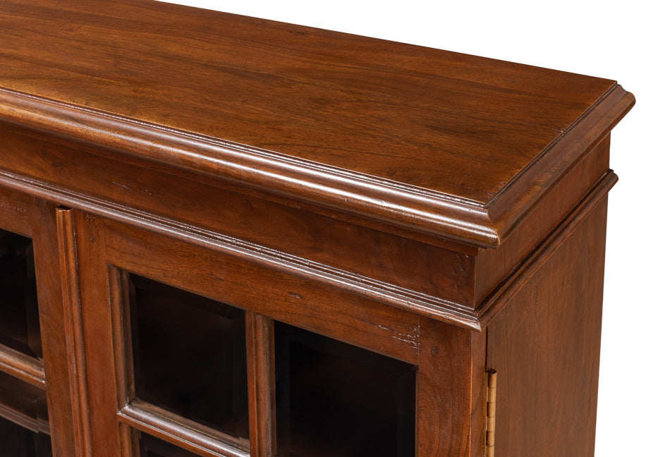 Carmel-By-The-Sea Bookcase, Cognac by Sarreid Ltd - view 11