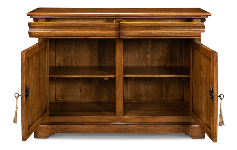 Charterhouse Cabinet, Fruitwood by Sarreid Ltd - view 3