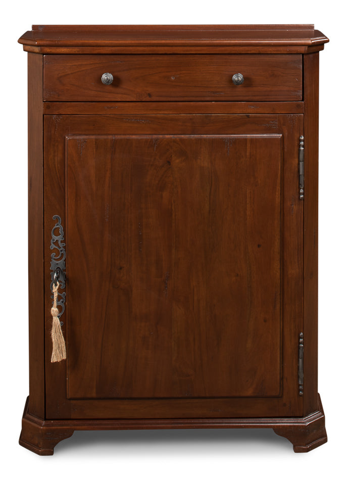 Dante Hall Cabinet, Walnut by Sarreid Ltd - view 2
