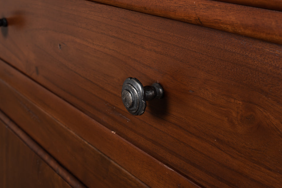 Dante Hall Cabinet, Walnut by Sarreid Ltd - view 7