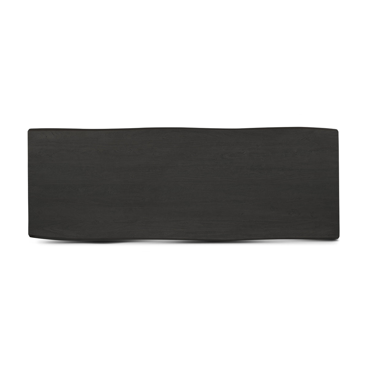 Brooks Dining Table U Base 40" x 116" Ebonized Top - Brass Base by Urbia - detail 4