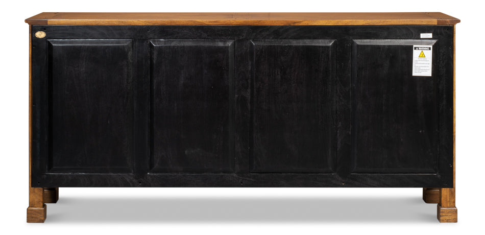 Caracole Credenza, Cline by Sarreid Ltd - view 8