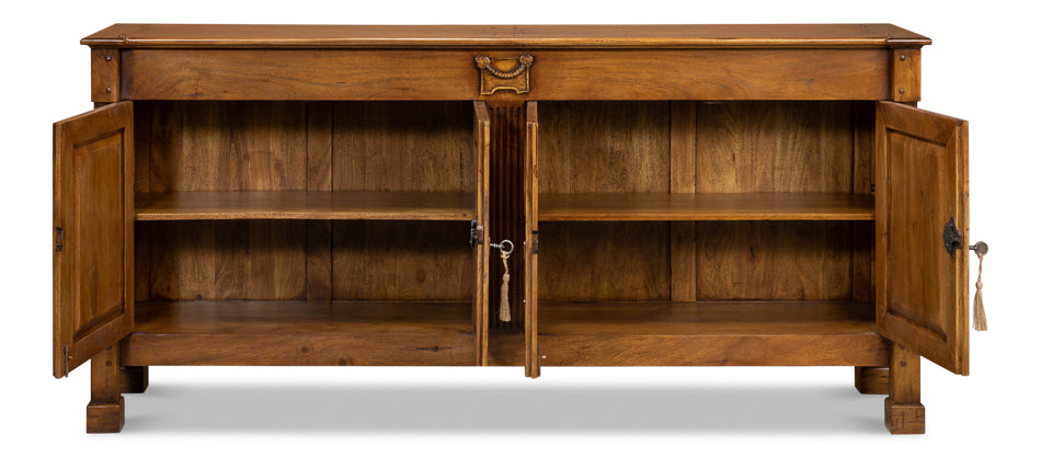 Caracole Credenza, Cline by Sarreid Ltd - view 3
