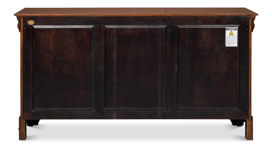 Cafe Au Lait Buffet, Cognac by Sarreid Ltd - view 8