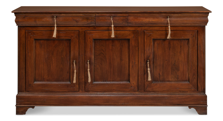 Cafe Au Lait Buffet, Cognac by Sarreid Ltd - view 2