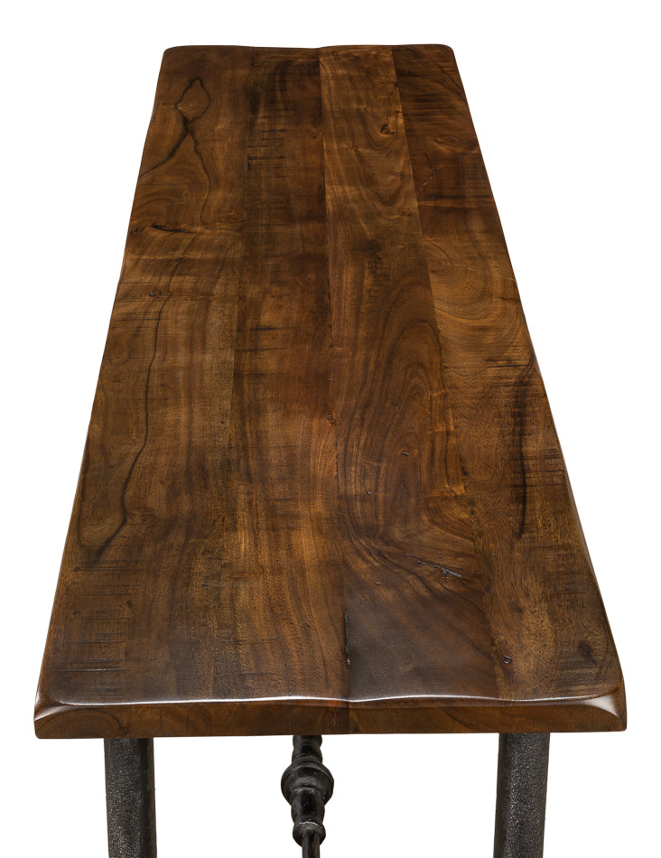Layton Lodge Console Table, Natural Fnsh by Sarreid Ltd - view 9
