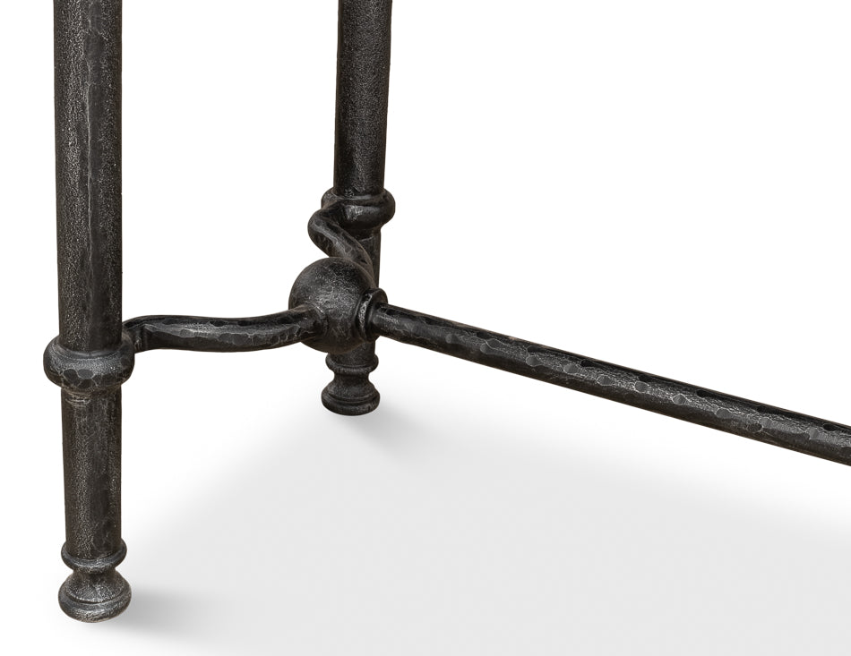 Layton Lodge Console Table, Natural Fnsh by Sarreid Ltd - view 10