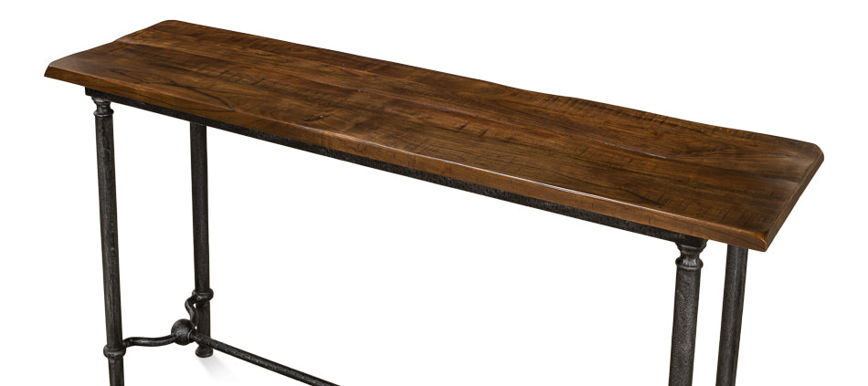 Layton Lodge Console Table, Natural Fnsh by Sarreid Ltd - view 4