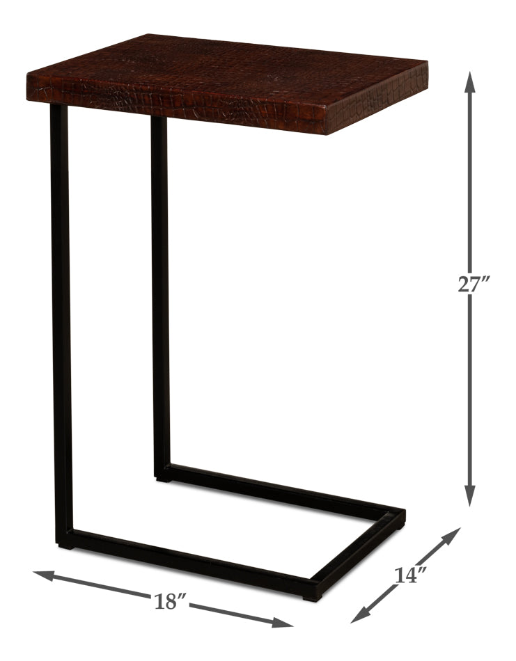 Apple Orchard Laptop Table by Sarreid Ltd - view 5