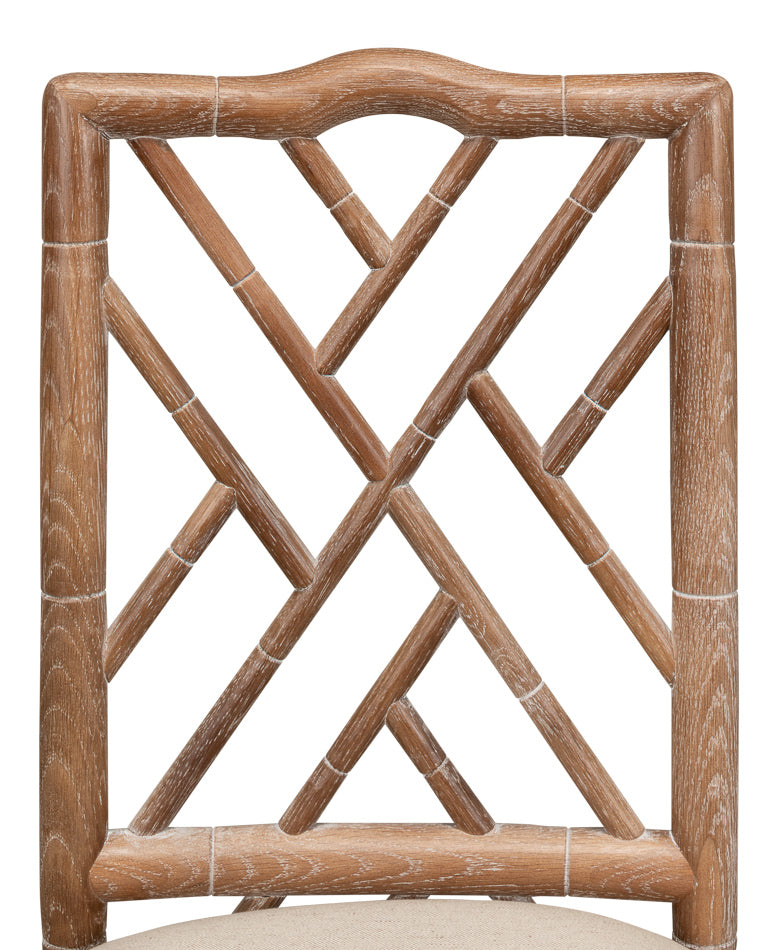 Brighton Bamboo Side Chair by Sarreid Ltd - view 9