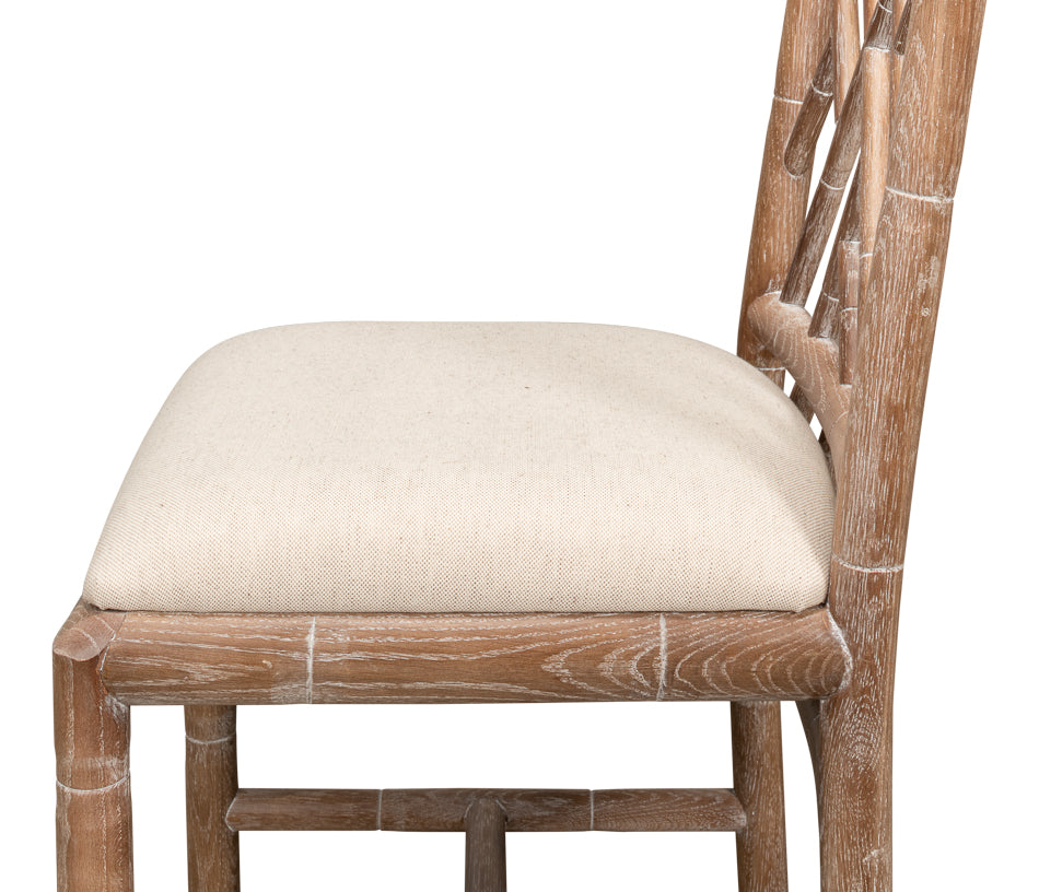 Brighton Bamboo Side Chair by Sarreid Ltd - view 11