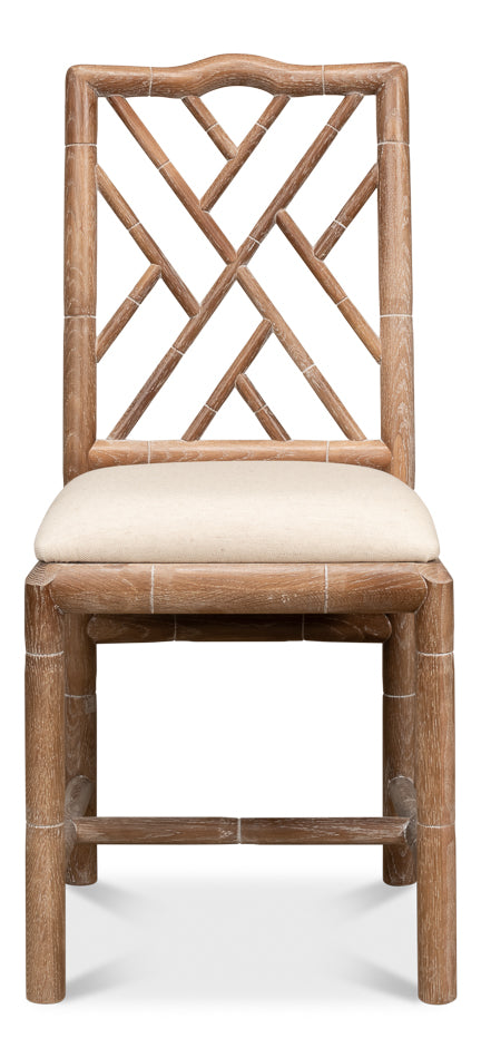 Brighton Bamboo Side Chair by Sarreid Ltd - view 2