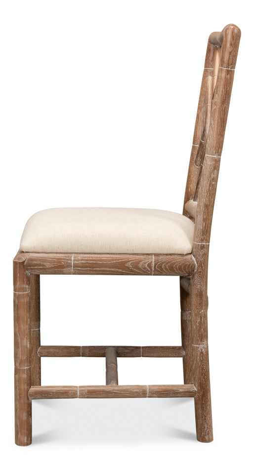 Brighton Bamboo Side Chair by Sarreid Ltd - view 3