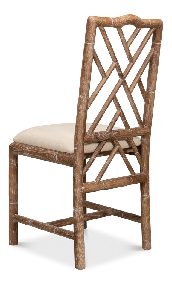 Brighton Bamboo Side Chair by Sarreid Ltd - view 6