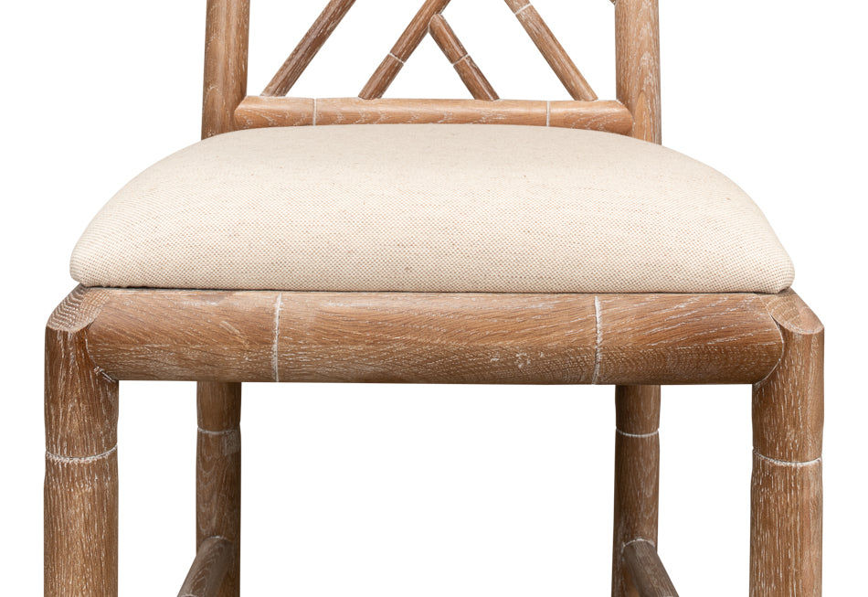 Brighton Bamboo Side Chair by Sarreid Ltd - view 7