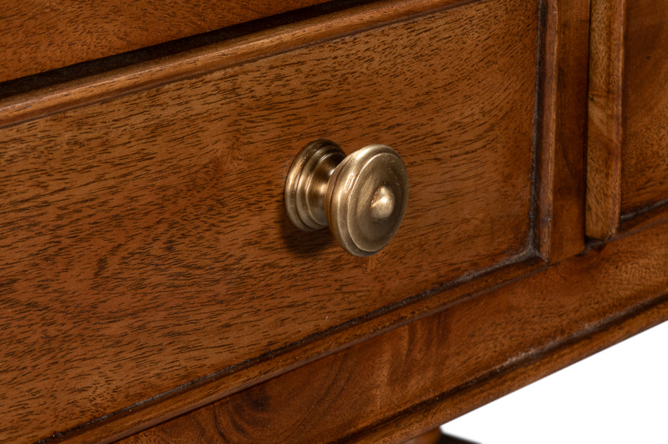 Capital Serving Cart, Fruitwood Finish by Sarreid Ltd - view 7