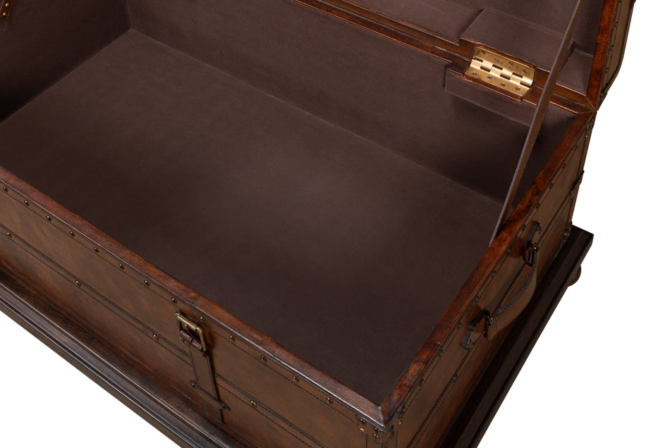 Laramie Trunk Coffee Table by Sarreid Ltd - view 10