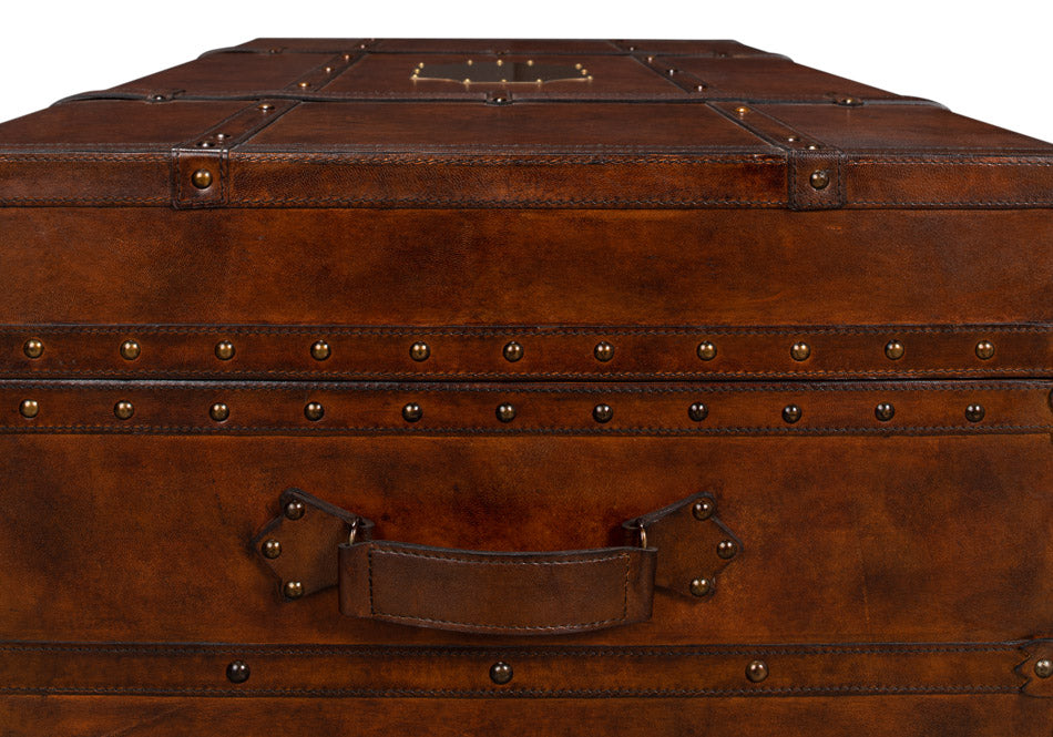 Laramie Trunk Coffee Table by Sarreid Ltd - view 11