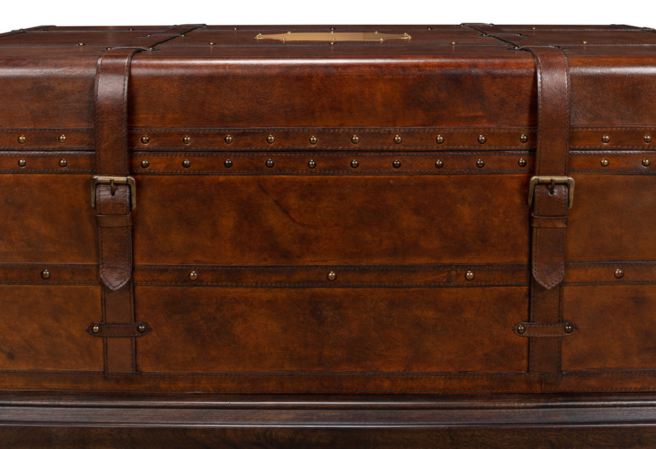 Laramie Trunk Coffee Table by Sarreid Ltd - view 7