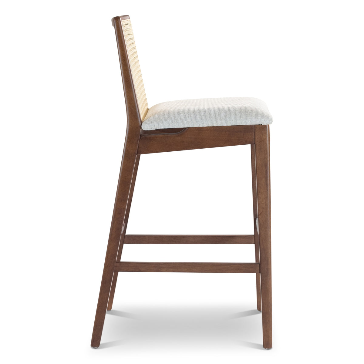 Nardia Barstool Nogal, Harvest Natural, Bar Height by Urbia - detail 3