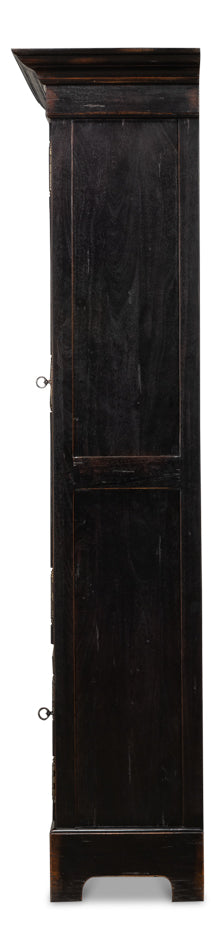 Bookcase In Ebony Finish by Sarreid Ltd - view 9