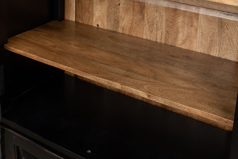 Bookcase In Ebony Finish by Sarreid Ltd - view 4