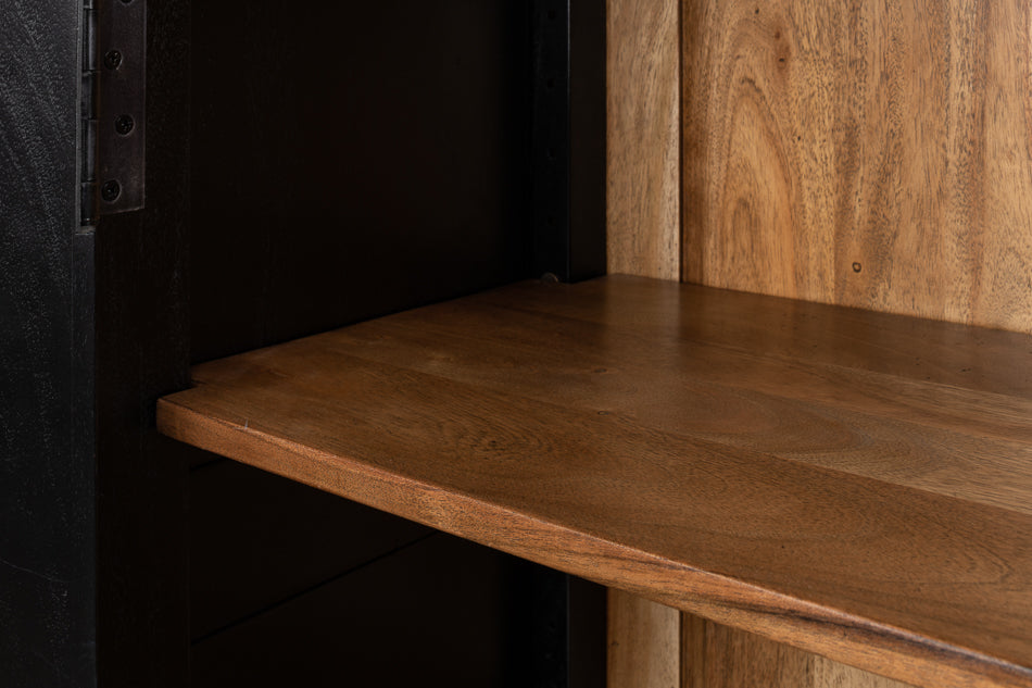 Bookcase In Ebony Finish by Sarreid Ltd - view 5